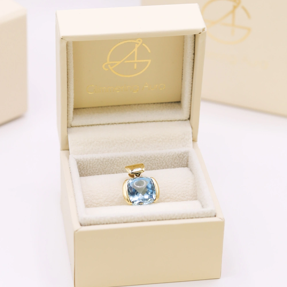 Blue Topaz Pendant - Clarity
